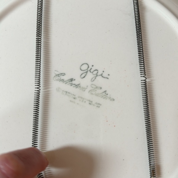 GiGi Collectors Display Plate Retro Home Decor, 1970s Country Farmhouse, rare - Picture 3 of 7